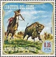 Indians hunting buffalo