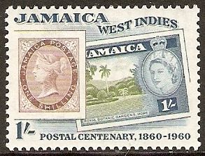 Stamps of 1860 and 1956