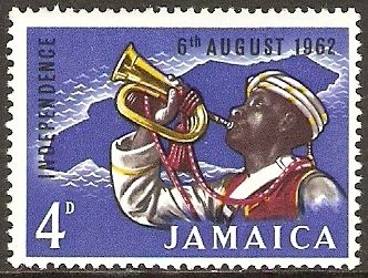Zouave Bugler & Map of Jamaica