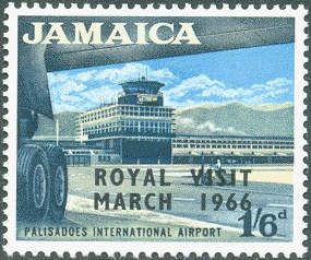 Palisadoes International Airport - overprinted