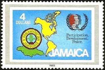 Map and Jamboree emblem