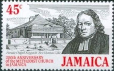 Parade Chapel, Kingston, Rev. Thomas Coke.