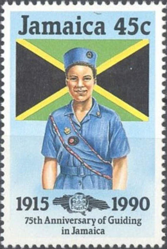 Girl Guides of Jamaica, 75th anniv.