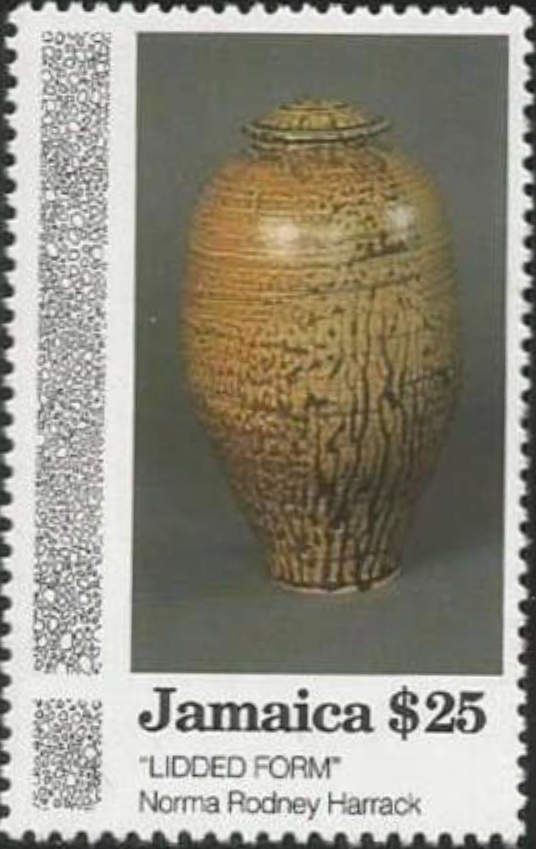 „Lidded Form“ by Norma Rodney Harrack