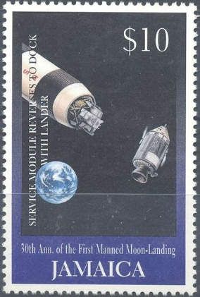 Service Module Reverses to Dock with Lunar Lander