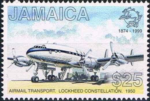 Airmail Transport, Lockheed Constellation (1950)