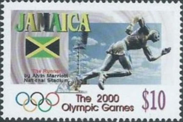 The runner by Alvin Marriot National Stadium