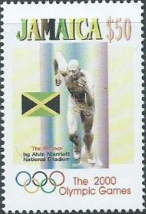 The runner by Alvin Marriot National Stadium