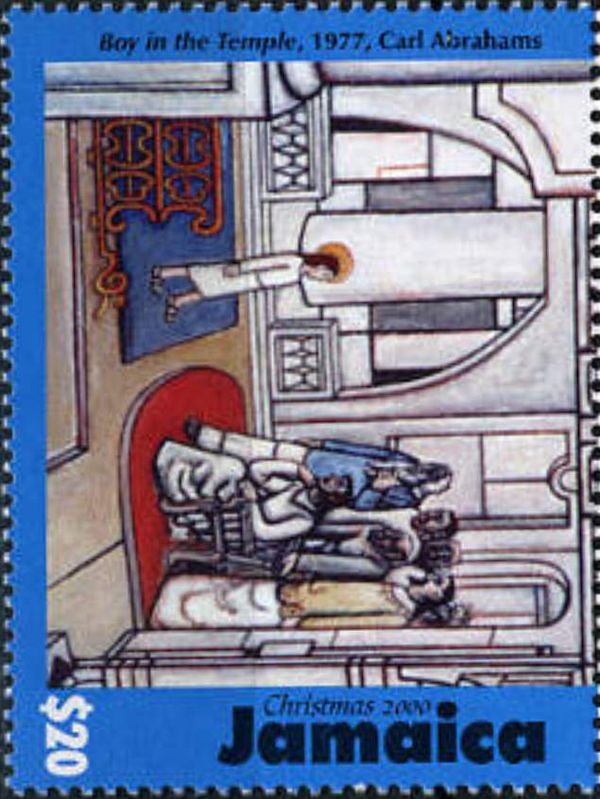 Jesus in Temple, by Carl Abrahams