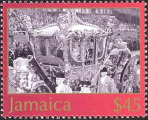 Coronation Coach in Procession