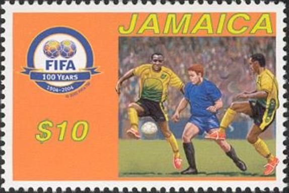 FIFA Emblem and Soccer Players
