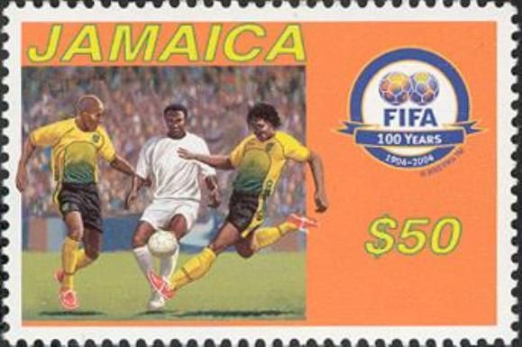 FIFA Emblem and Soccer Players