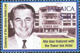 Abe Issa with the Tower Isle Hotel