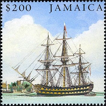 HMS Africa at Port Royal