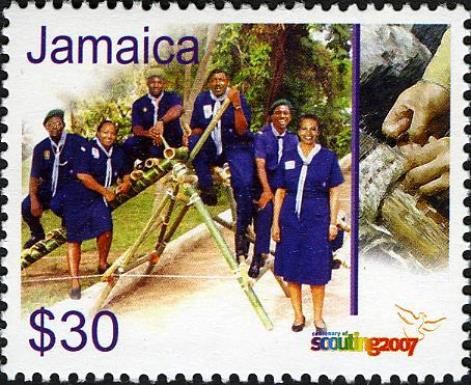 Scouts, lashed poles