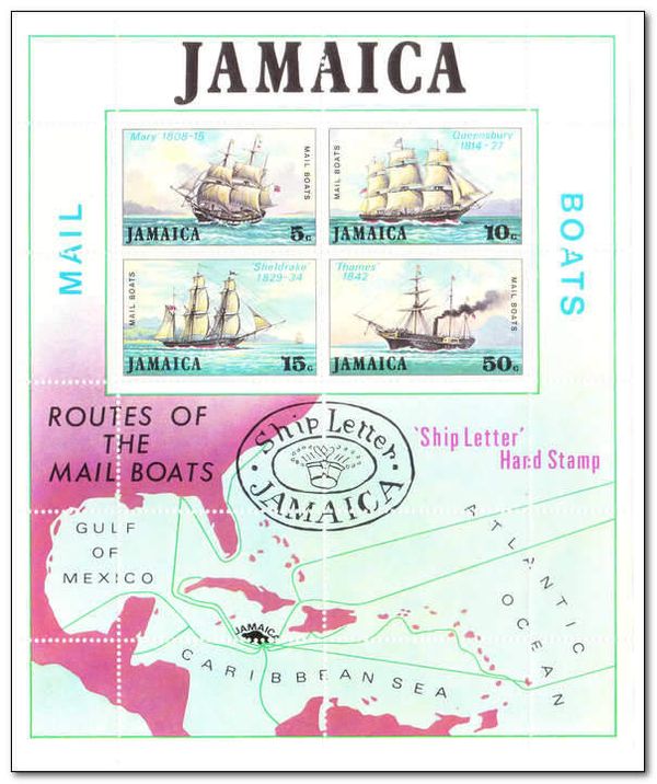 Mail Boats and Map