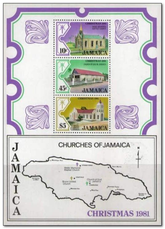 Churches of Jamaica - Christmas 1981
