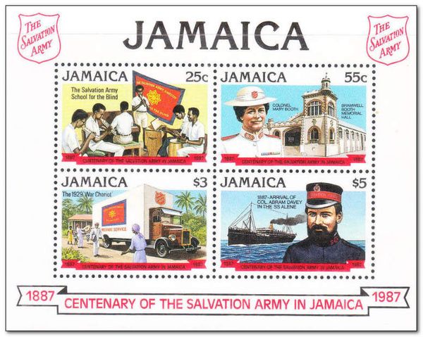 Centenary of the Salvation Army in Jamaica