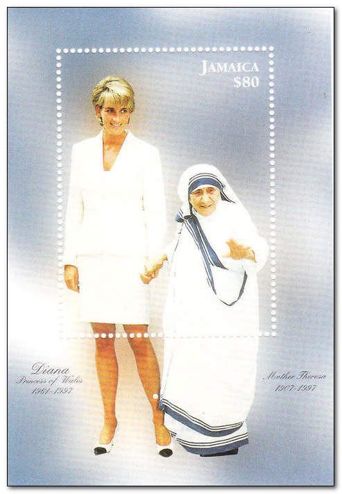 Princess Diana with Mother Theresa