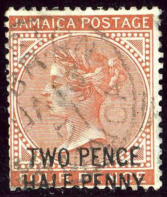 Issues of 1883-97 Surcharged in Black