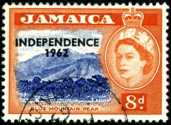 Blue Mountain peak - overprinted