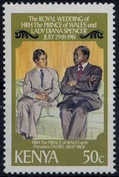 Charles and President Arap Moi