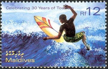 Celebrating 30 years of tourism - surfer