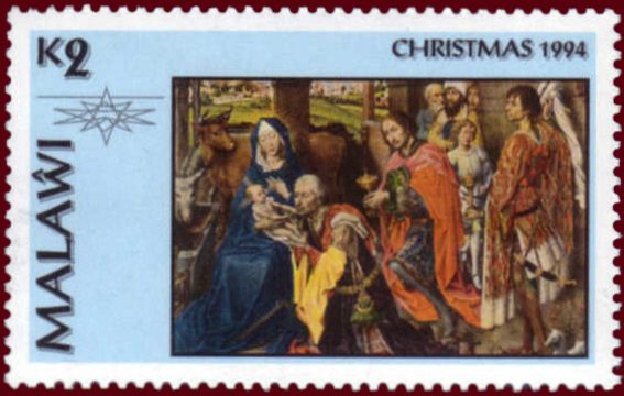 Nativity with magi