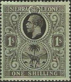 King Georg V and African Elephant (Loxodonta africana)