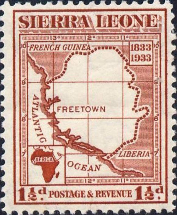 Map of Sierra Leone