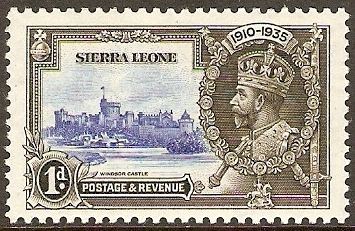 George V. and Windsor castle