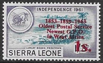 Oldest Postal Service - Newest G.P.O. in West Africa