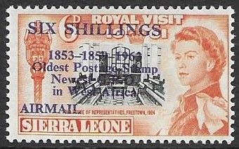Oldest Postage Stamp - Newest G.P.O. in West Africa