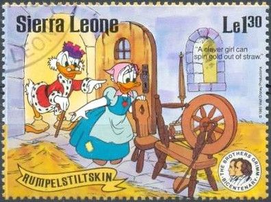 "A clever girl can spin gold out of straw" - Daisy, Scrooge