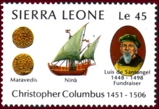 "Nina" and Luis de Santangel