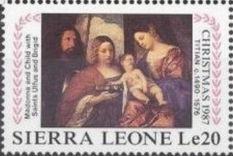 The Virgin and Child with Saints Dorothy and St. George