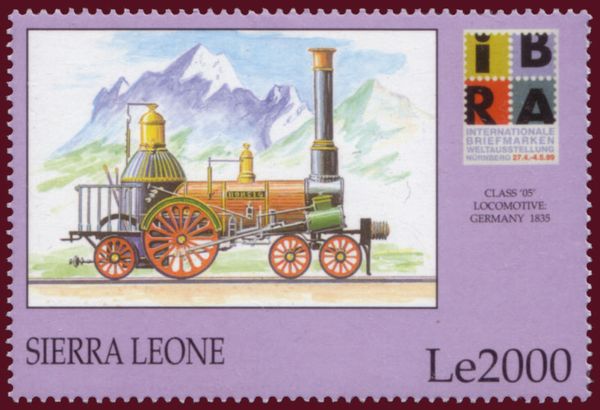 "Borsig" Steam Locomotive, 1835, Germany