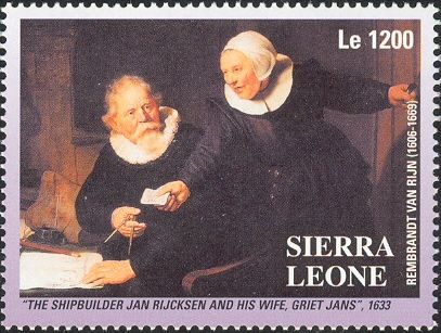 The Shipbuilder Jan Rijcksen and His Wife, Griet Jans