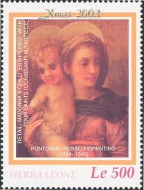 "Madonna and Child enthroned with Four Saints”