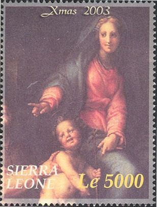 Madonna with Saints by Jacobo Pontorno