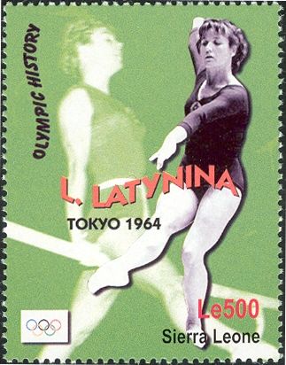 L Latynina Tokyo 1964