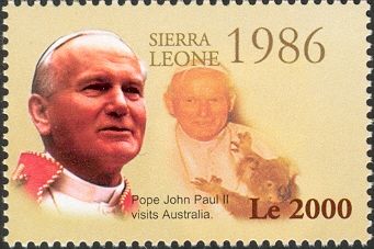 25th Anniversary of Pope John Paul II - 1986