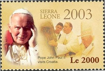25th Anniversary of Pope John Paul II - 2003