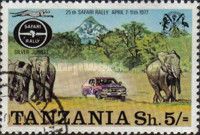 Car, Elephants and Mt. Kenya