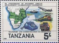 Map, Means of Communication and Transportation