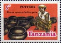 Woman Selling Pots