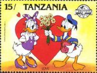 "Love" (Daisy and Donald Duck)