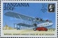 Imperial Airways Handley Page HP. 42 at Croydon