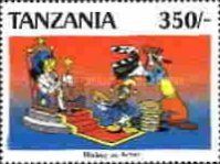 Mickey Mouse, Donald Duck and Goofy in a historical drama