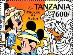 Minnie, Mickey as archaeologists in Egypt